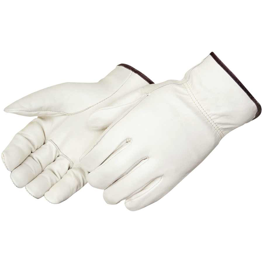 Grain Cowhide Driver Straight Thumb - Leather Gloves